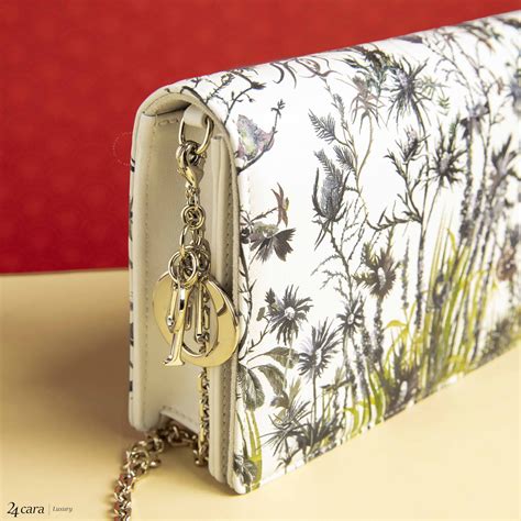 dior jardin naturale|Multicolor Lady Dior Jardin Naturel Printed Calfskin Chain Pouch.